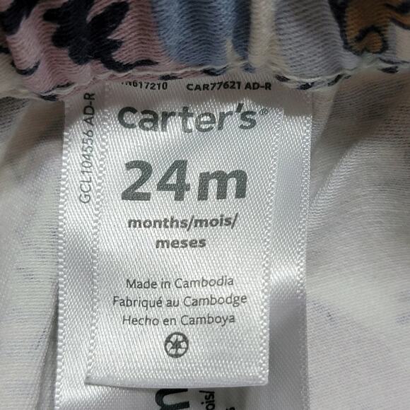 Carter's Infant Shorts Mountains Bears Theme - Size 24M - Picture 3 of 4